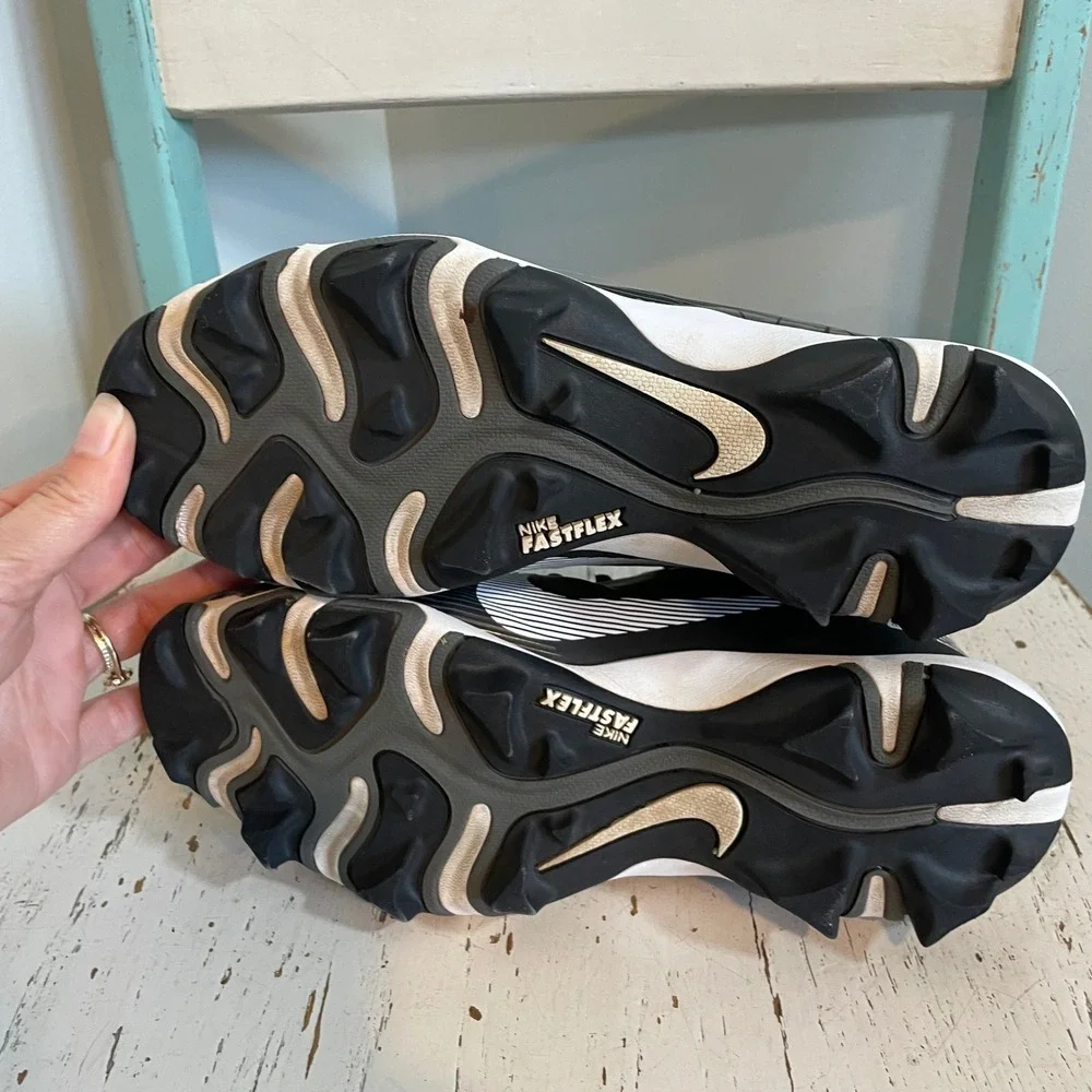 Nike Vapor Ultrafly 3 Keystone Kids Baseball Cleats 6Y Black CZ4984-009 READ - Picture 9 of 10